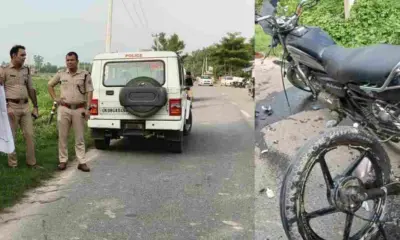 Uttarakhand news: haridwar accident news today 2 died bike Accident pathri road today police officer injured