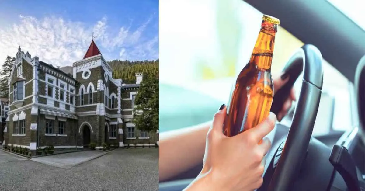 Uttarakhand High Court News Today: vehicle driver cannot drink and drive case only smell of alcohol highcourt decision.
