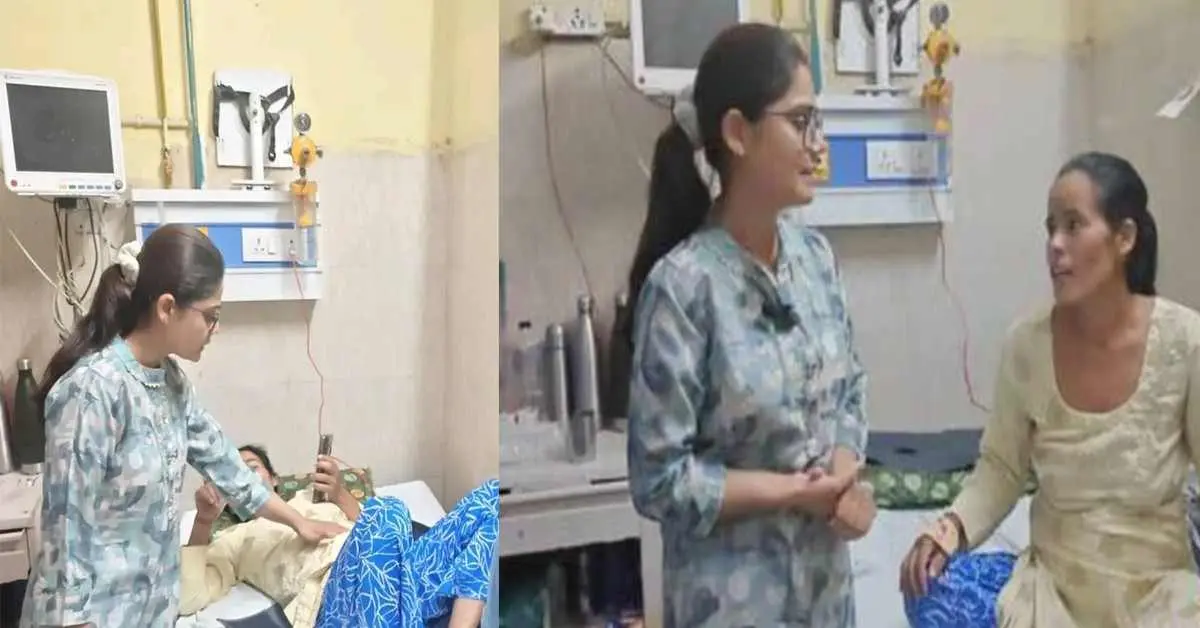 Srinagar news today: hnb base hospital gynecologist Nidhi Bahuguna saved pregnant woman by rare surgery.