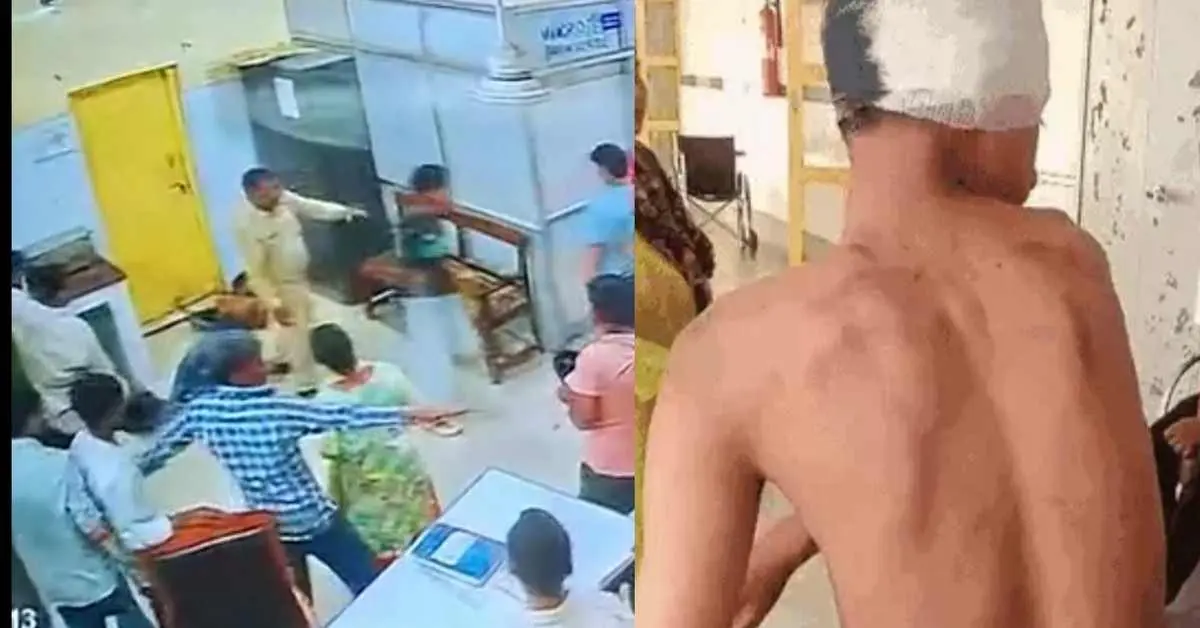 Haldwani News Today: Base Hospital emergency ward in Haldwani fighting kicks and punches were freely exchanged.