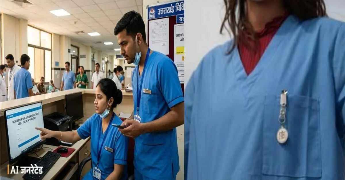 Uttarakhand News Today: No age limit relaxation for Uttarakhand nursing officer bharti recruitment job 2026.