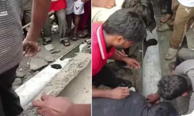 Dehradun news today: Six-year-old child arman died getting stuck in a pipe in vikasnagar Dehradun breaking.