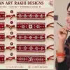 Haldwani Mamta Joshi Aipan Rakhi Blend Uttarakhand’s Tradition with the Spirit of Raksha Bandhan aipan world