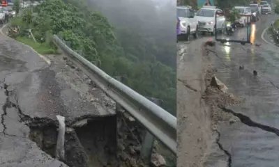 Dehradun mussoorie road closed: dehradun breaking news today mussoorie road closed due to landslide rain