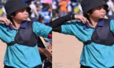 Pauri News: Srinagar Garhwal Sanaya Bhandari Wins Double Gold at CBSE North Zone Archery Championship