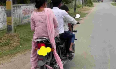 Udham Singh Nagar News Kichha Woman Loses Life as Dupatta Gets Stuck in Bike Wheel