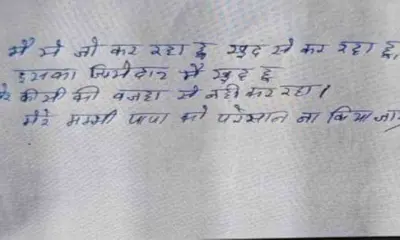 Kashipur news today: Manish suicide case murder died kashipur kundeshwari Udham Singh Nagar.
