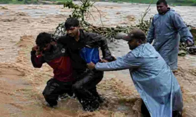 Dehradun news today: scooty accident rider swept away in the swollen Gohna River sahaspur vikasnagar breaking news