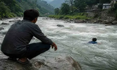 Pithoragarh news today: 9-year-old Riyansh drowning into Gauri River father's eyes in bangapani. No news yet